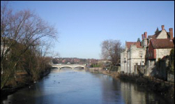 Taken from The Millennium Bridge in Maidstone