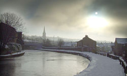 Nelson winter scene