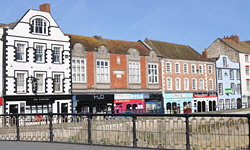 Bridgwater town scene